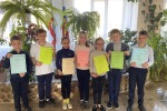 Четвероклассники приняли участие в школьном этапе олимпиады по русскому языку